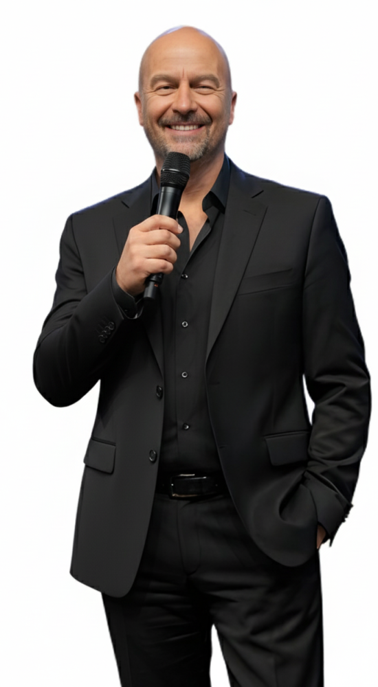 Wolfgang Gehrer auf der Bühne